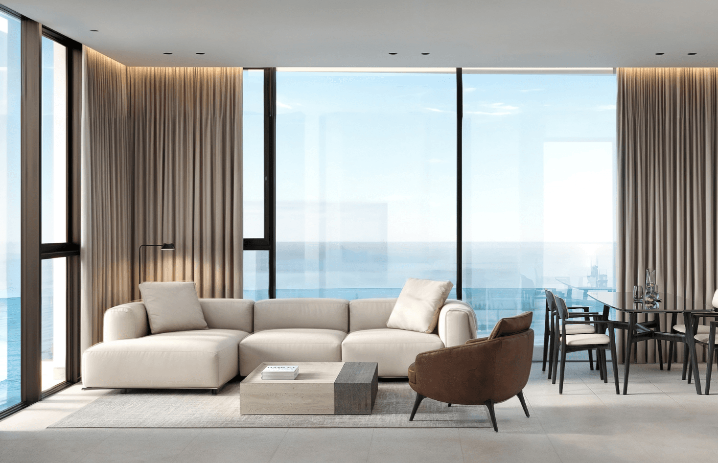 Dubay adalarında rahat yerləşən Luz Ora yaşayış kompleksində mənzillər! Əla, 1 yataq otağı, 54 m²