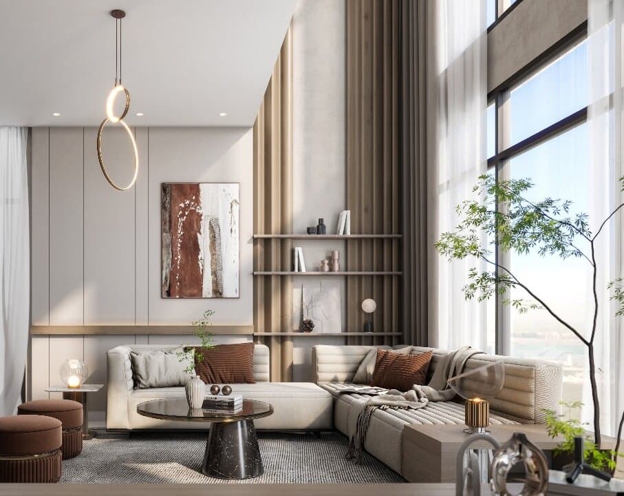 Reem adasındakı The District, Abu D, lüks yaşayış kompleksində mənzil, 1 yataq otağı, 66 m²