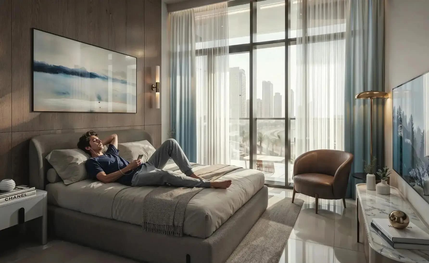 Əl Mamzarda Linar Towers, 4 yataq otağı, 319 m²