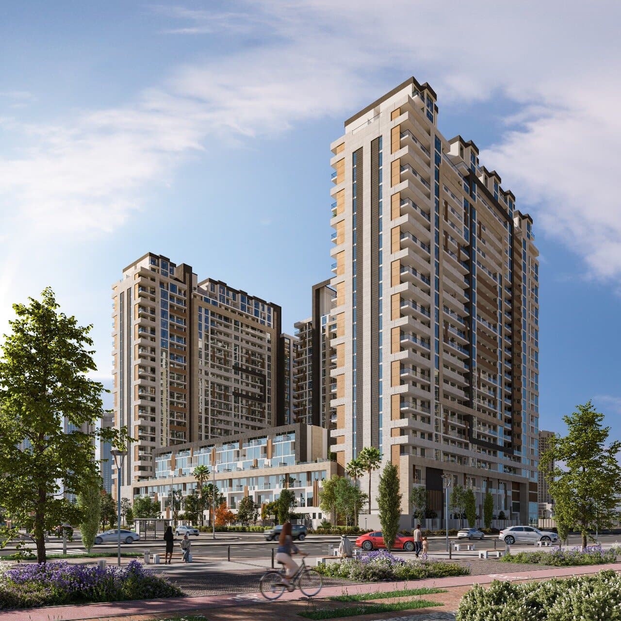 Reem adasındakı The District, Abu D, lüks yaşayış kompleksində mənzil, 1 yataq otağı, 66 m²