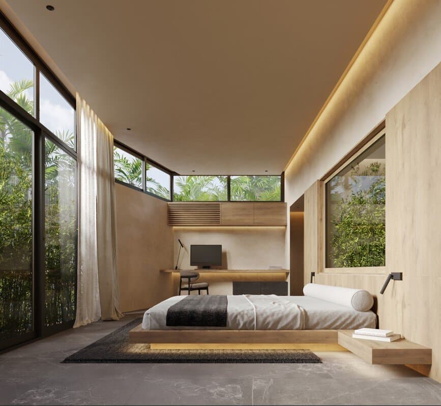 Idealer Komplex im Herzen der malerischen Gegend von Badung., 1 Schlafzimmer, 46,8 m²