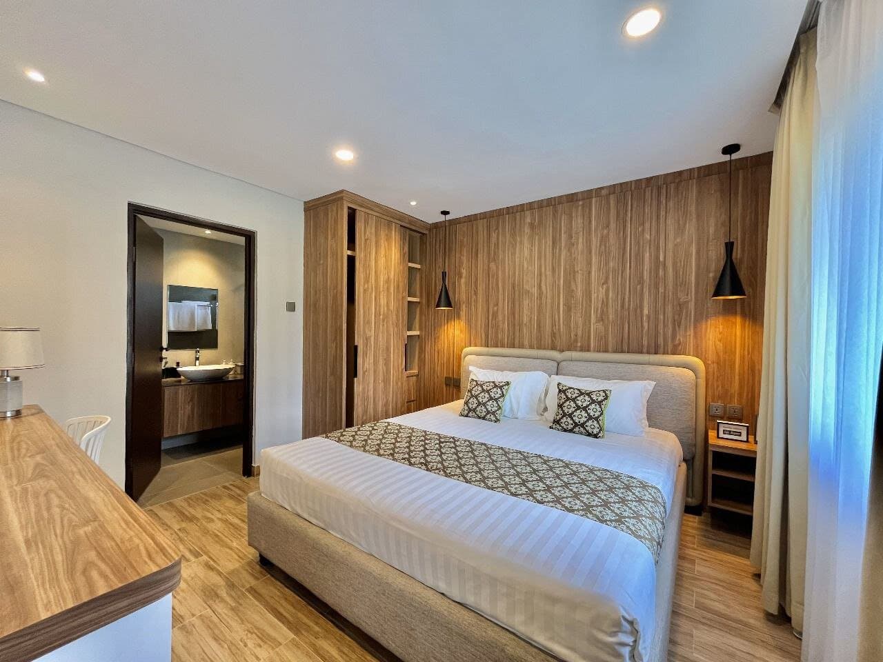 Apartment in einer 4-Sterne-Hotelresidenz in Nusa Dua, 1 Schlafzimmer, 50 m²