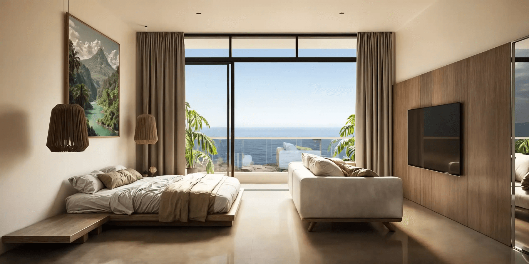 Green Village, studio, 32 m²