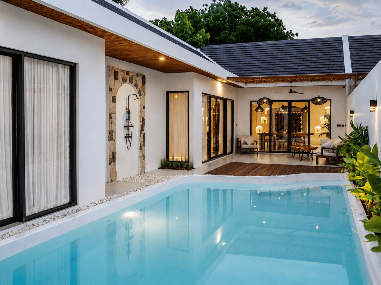 Villa met uitzicht op de jungle in Nyang Nyang, Uluwatu, 2 slaapkamers, 110 m²