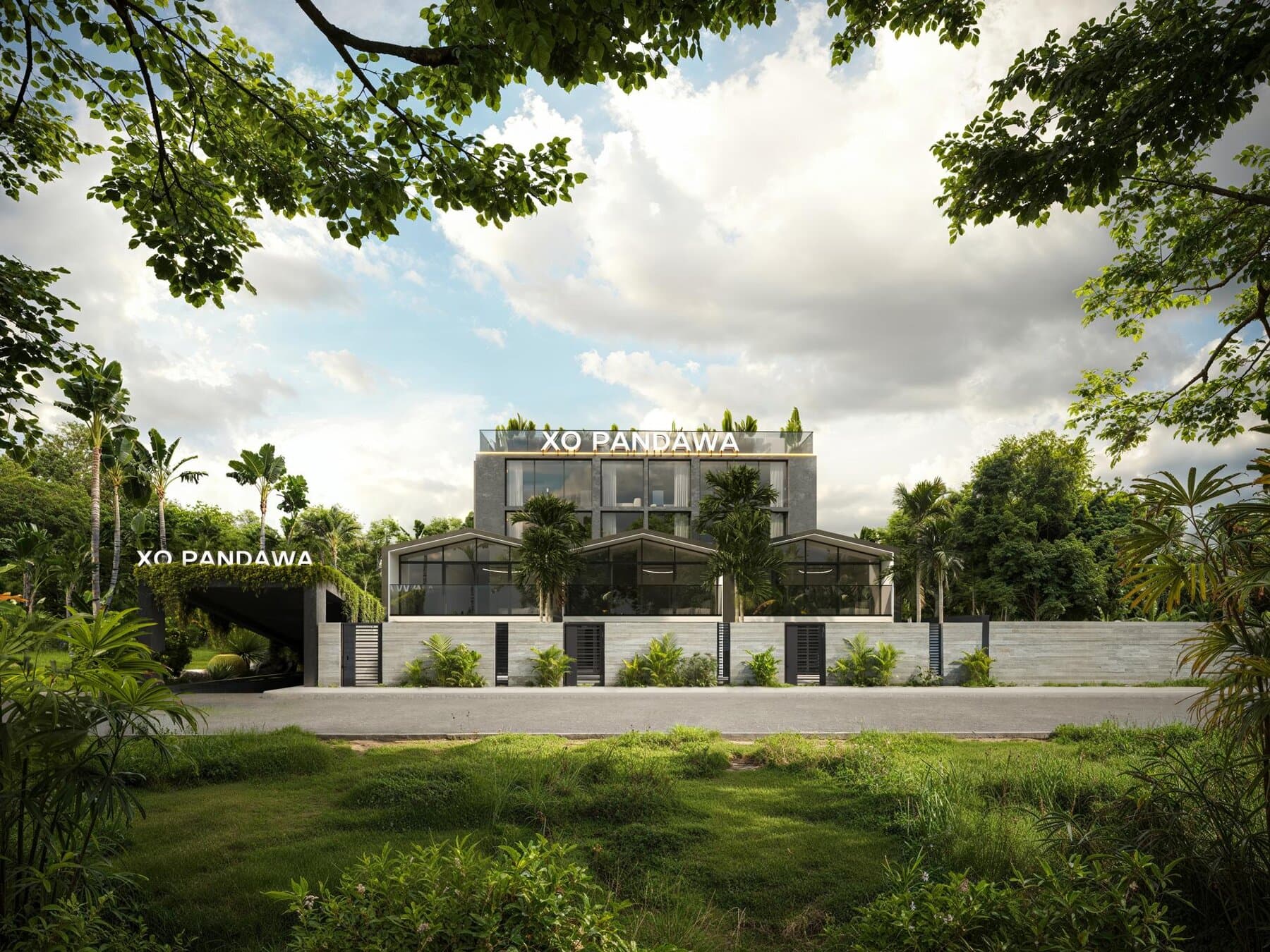 Villa in einem stilvollen Projekt auf Bali in der Gegend von Bukit, 1 Schlafzimmer, 100 m²
