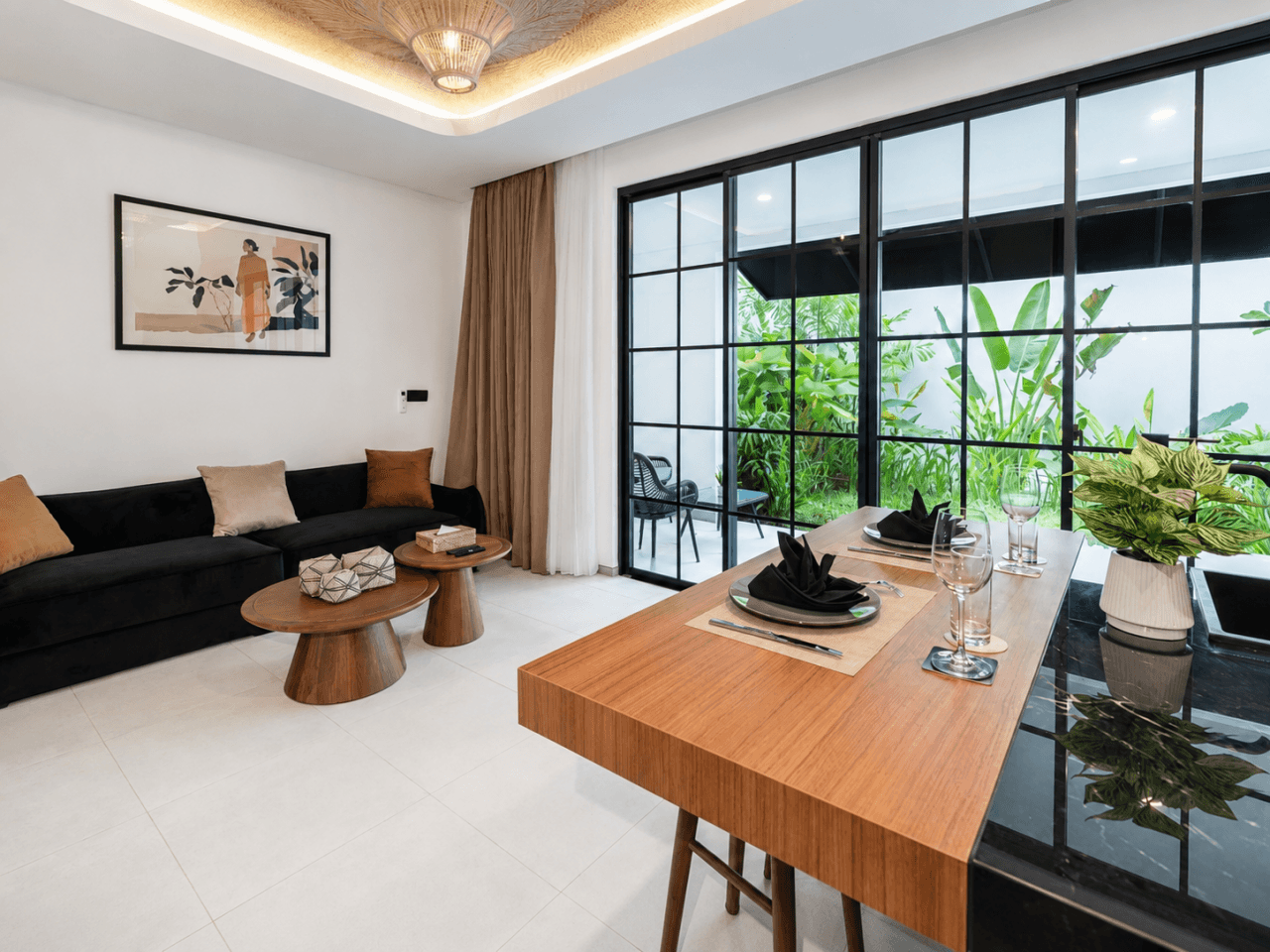 Apartment mit Meerblick in Nusa Dua, ca. 30 Meter zum Wasser!, 1 Schlafzimmer, 83 m²