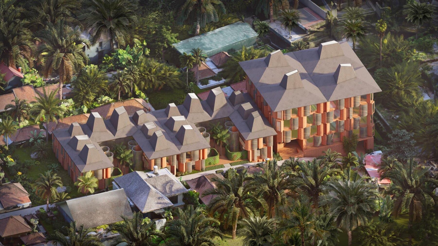 Ihr Investitionsprojekt auf Bali! Moderne Apartments und Stadthäuser mit Smart-Home-Technologie in Ubud!, 1 Schlafzimmer, 55 m²