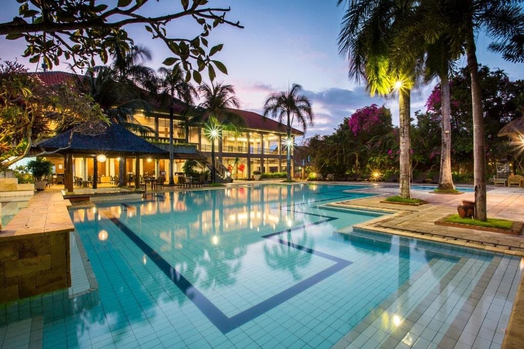 Apartment in einer 4-Sterne-Hotelresidenz in Nusa Dua, 1 Schlafzimmer, 50 m²