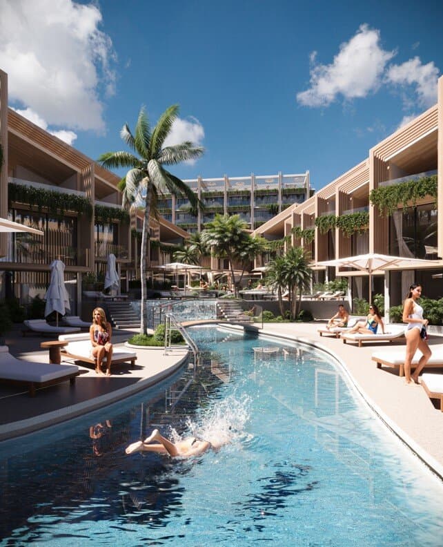 Villas in the Pandawa Hills Villas complex with a unique natural landscape on the ocean., 1 bedrooms, 96 m²