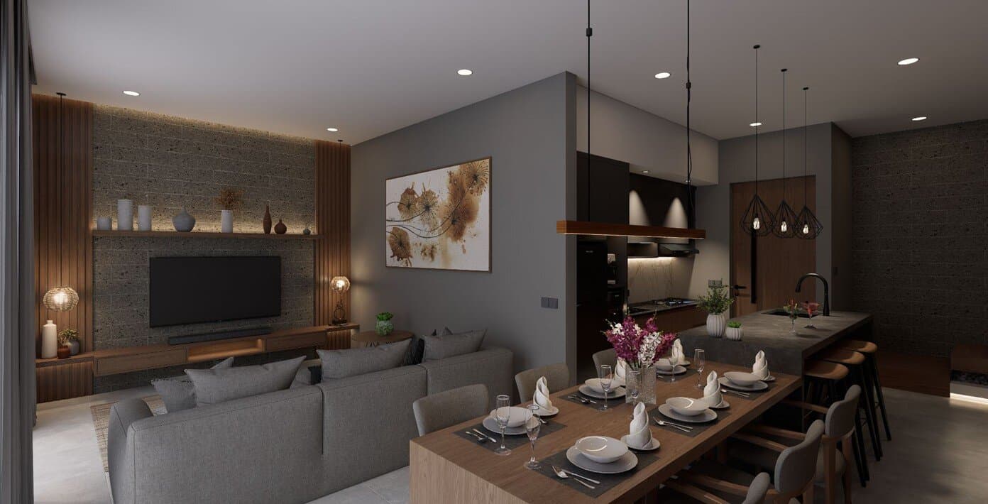 Modern Freehold 3 bedroom villa in Ungasan!, 3 bedrooms, 150 m²