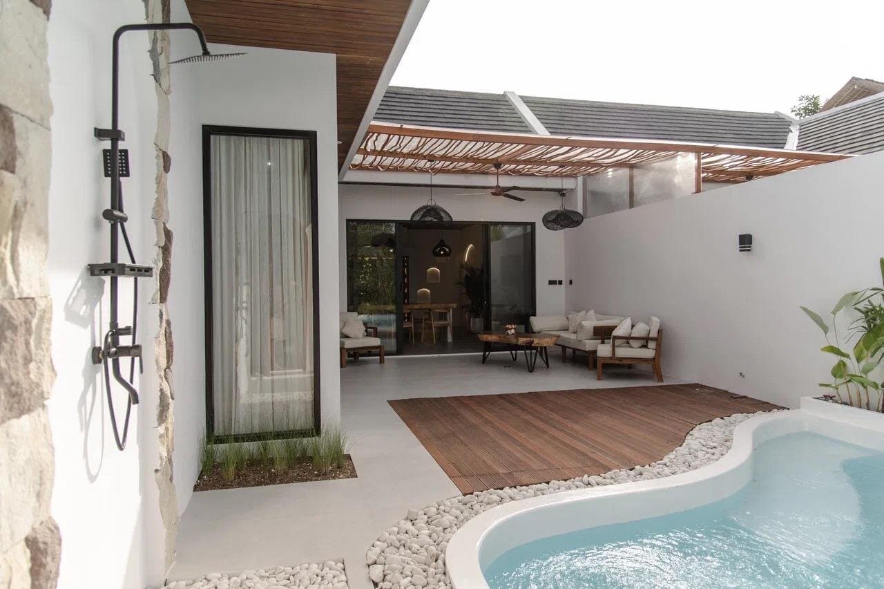 Villa met uitzicht op de jungle in Nyang Nyang, Uluwatu, 2 slaapkamers, 110 m²