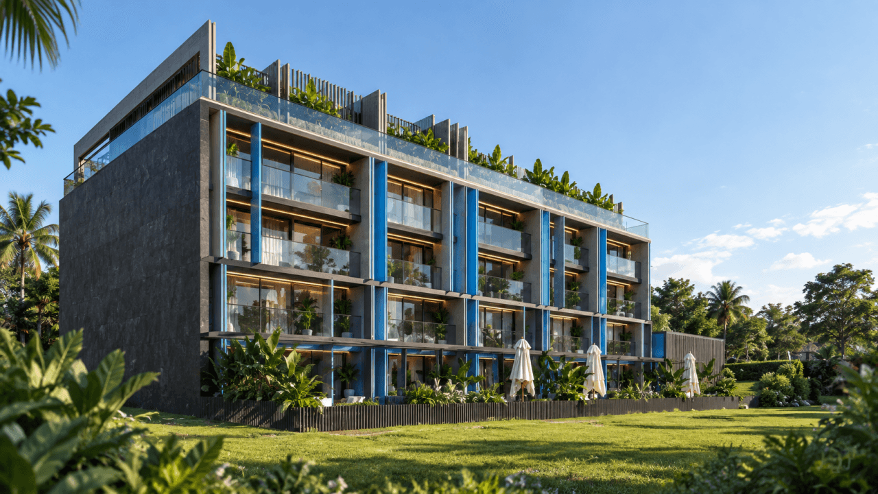 Apartment in einem stilvollen Projekt auf Bali in der Gegend von Badung., 1 Schlafzimmer, 25 m²