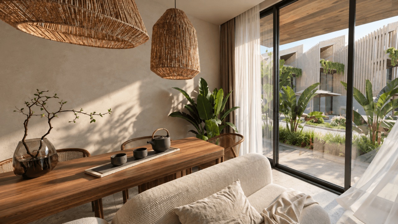 Villas in the Pandawa Hills Villas complex with a unique natural landscape on the ocean., 1 bedrooms, 96 m²