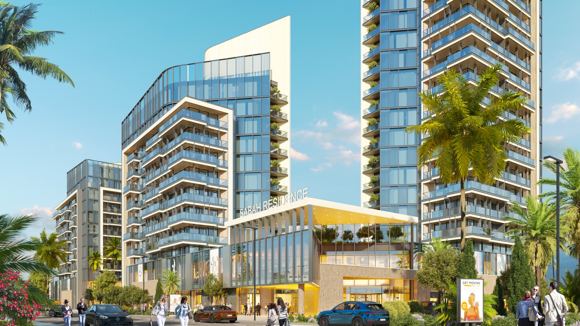 Wohnung mit 1 Schlafzimmer in Sabah Towers, Sea Breeze, Baku – 61,2 m²
