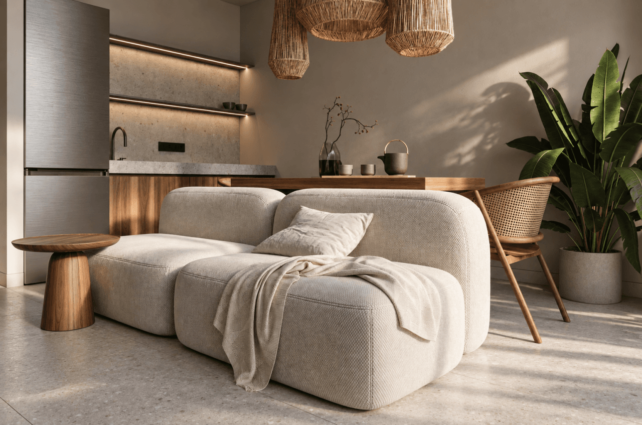 Villas in the Pandawa Hills Villas complex with a unique natural landscape on the ocean., 1 bedrooms, 96 m²