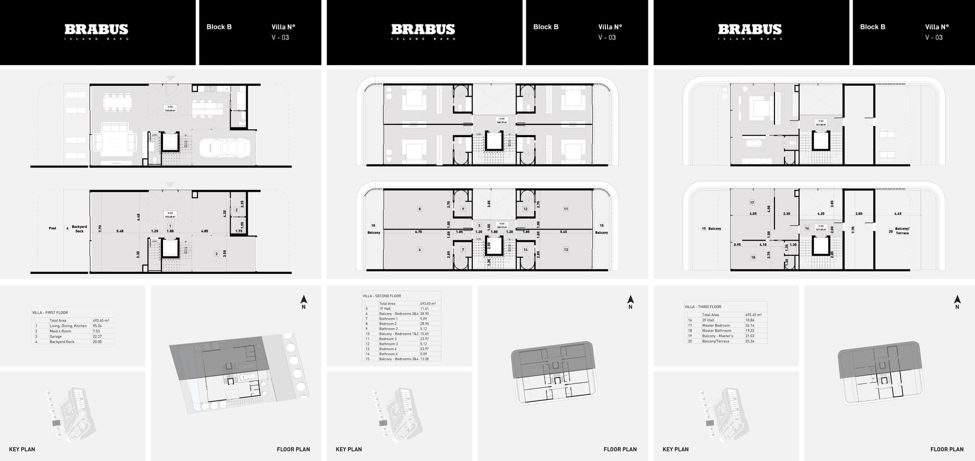 Willa z 5 sypialniami w BRABUS ISLAND, Sea Breeze, Baku – 493,65 m²