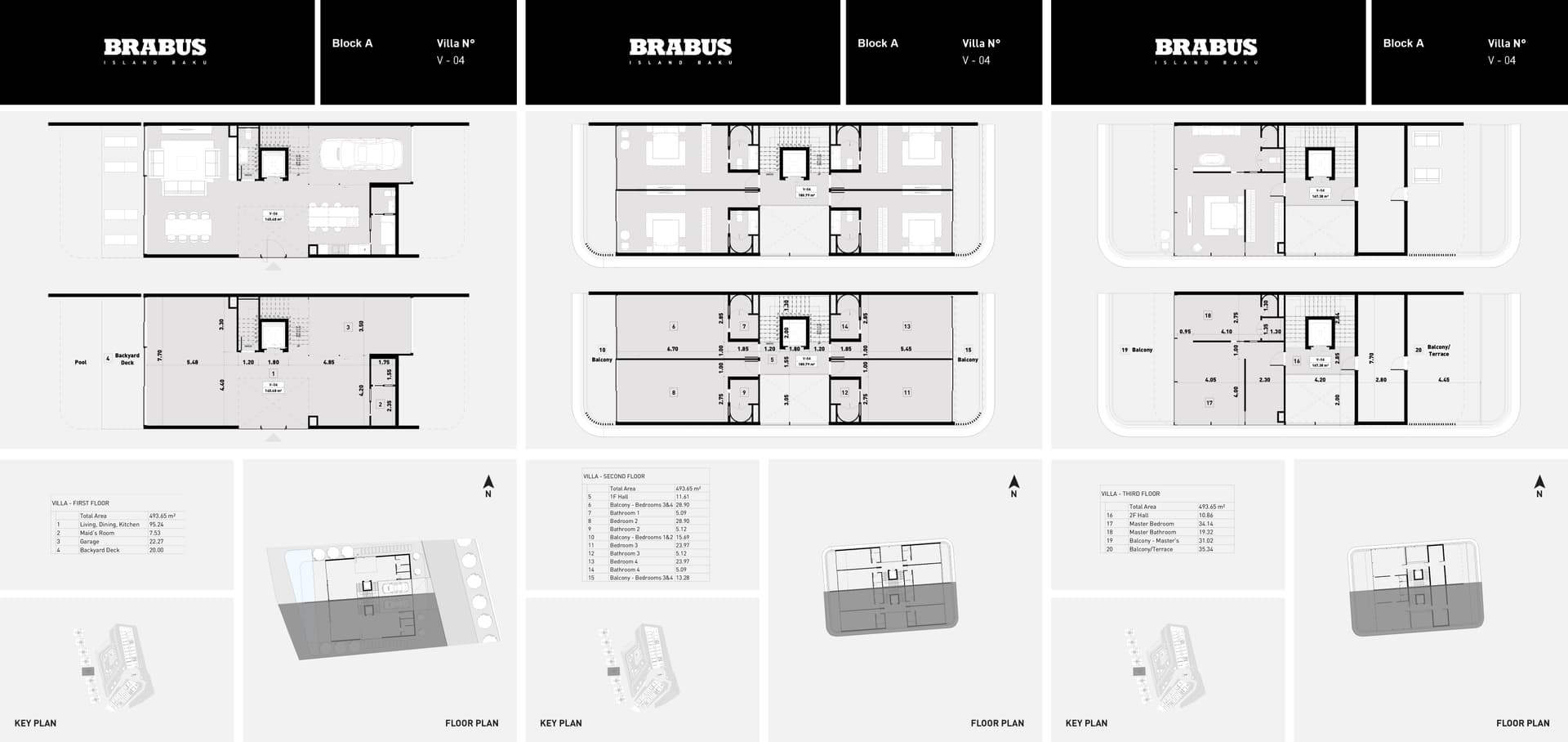 Willa z 5 sypialniami w BRABUS ISLAND, Sea Breeze, Baku – 493,65 m²
