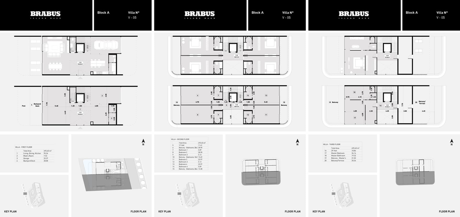 Willa z 5 sypialniami w BRABUS ISLAND, Sea Breeze, Baku – 493,65 m²