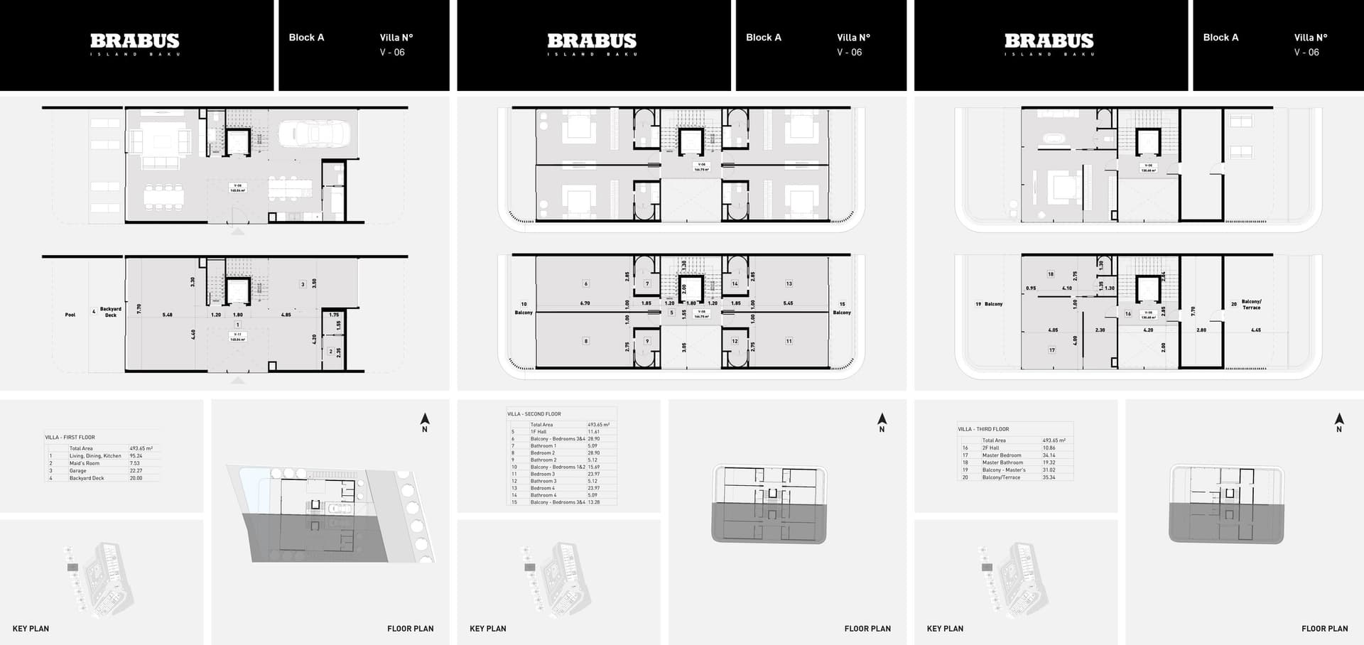 Willa z 5 sypialniami w BRABUS ISLAND, Sea Breeze, Baku – 493,65 m²