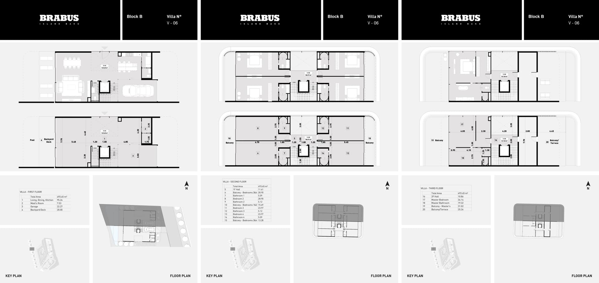 Willa z 5 sypialniami w BRABUS ISLAND, Sea Breeze, Baku – 493,65 m²