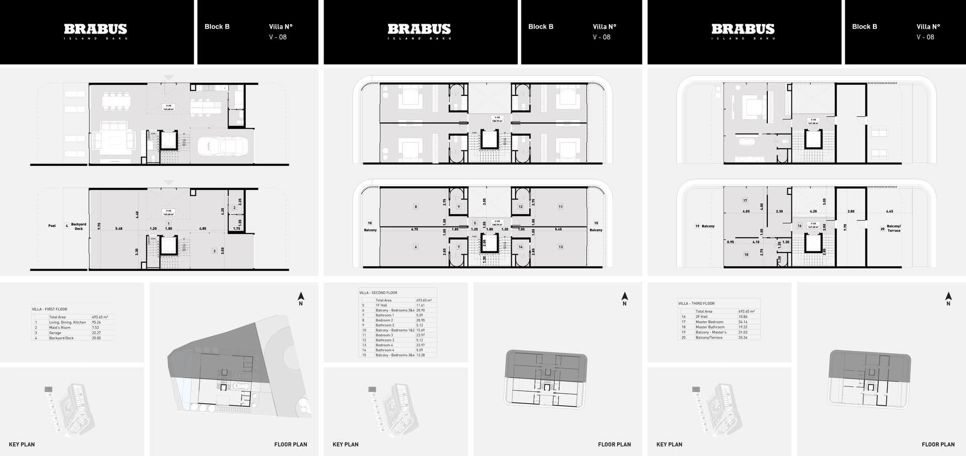 Willa z 5 sypialniami w BRABUS ISLAND, Sea Breeze, Baku – 493,65 m²