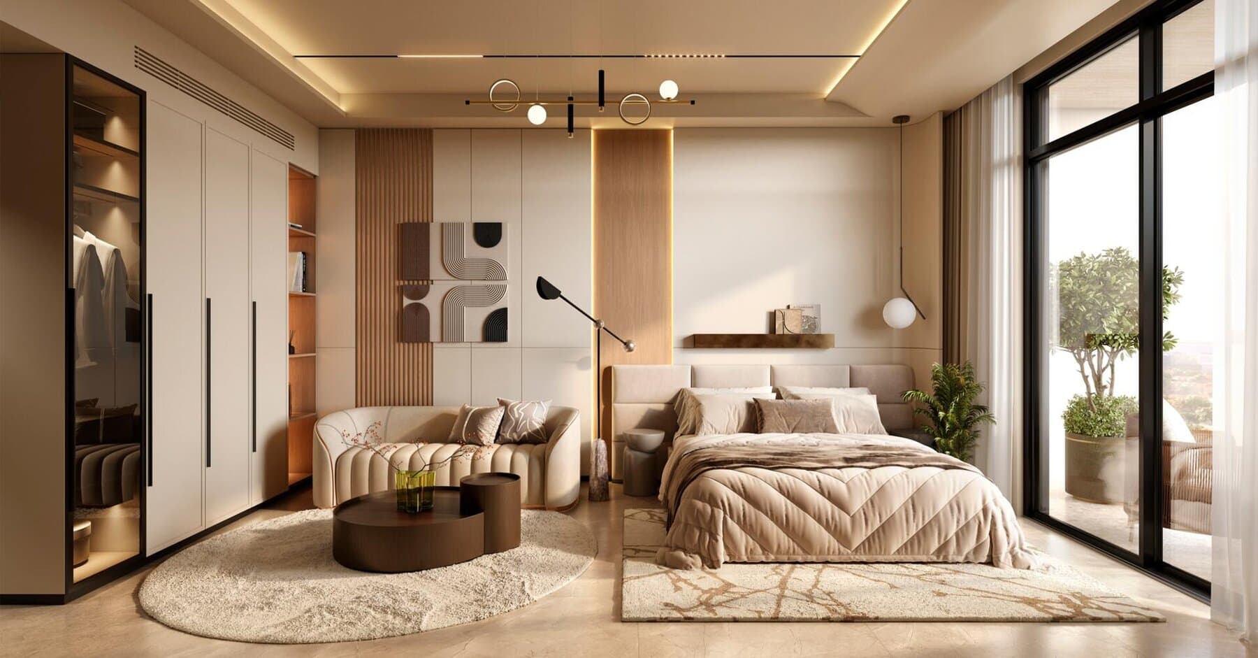 Oasis Residences, 3 BR, 124 m²