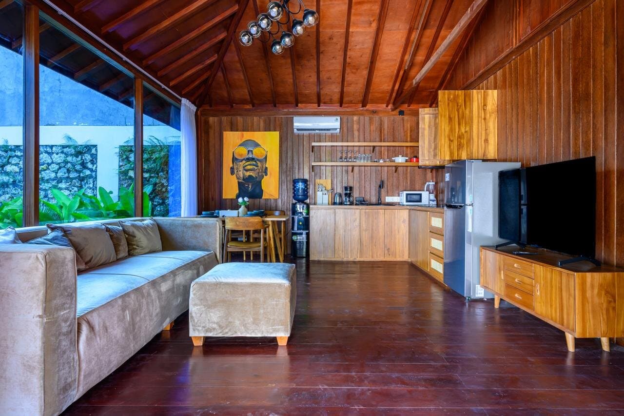 Villen mit 1 Schlafzimmer in Ungasan, Uluwatu, mit Genehmigung zur täglichen Vermietung!, 2 Schlafzimmer, 90 m²