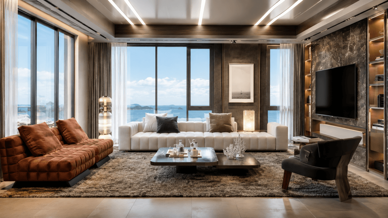 Residenze con check-in dopo il pagamento del 50%!, 1 camere da letto, 46,86 m²