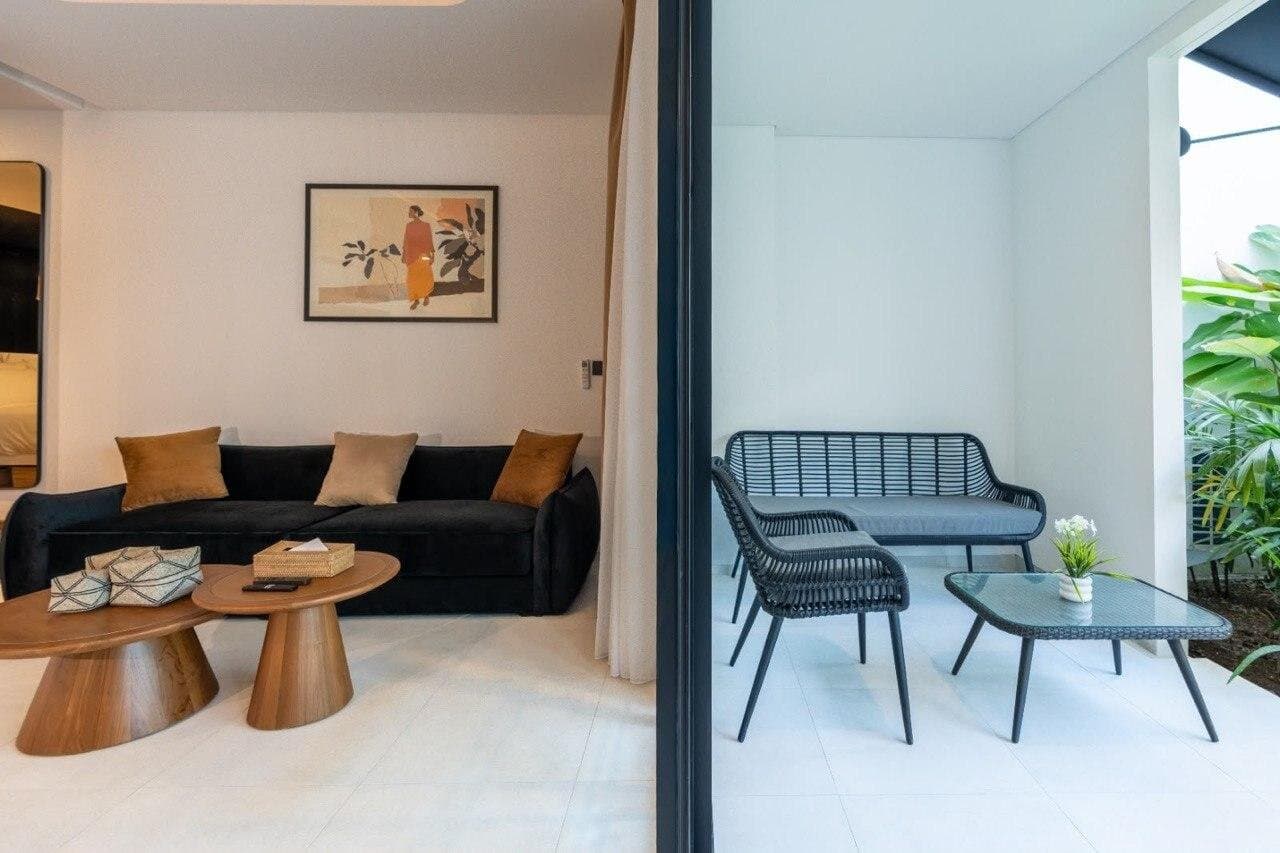Appartement avec vue sur l'océan à Nusa Dua, à environ 30 mètres de l'eau !, 1 chambres, 83 m²