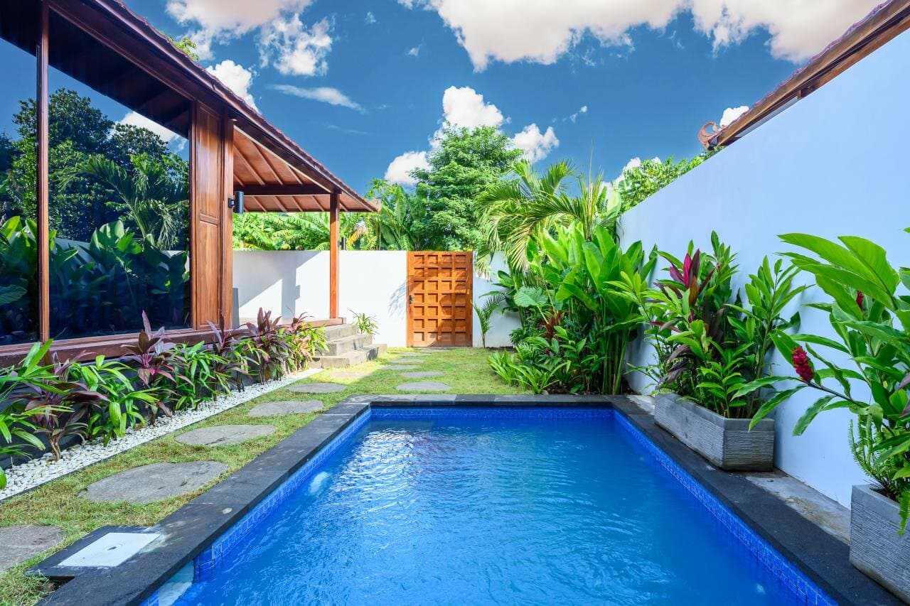 Villen mit 1 Schlafzimmer in Ungasan, Uluwatu, mit Genehmigung zur täglichen Vermietung!, 2 Schlafzimmer, 90 m²