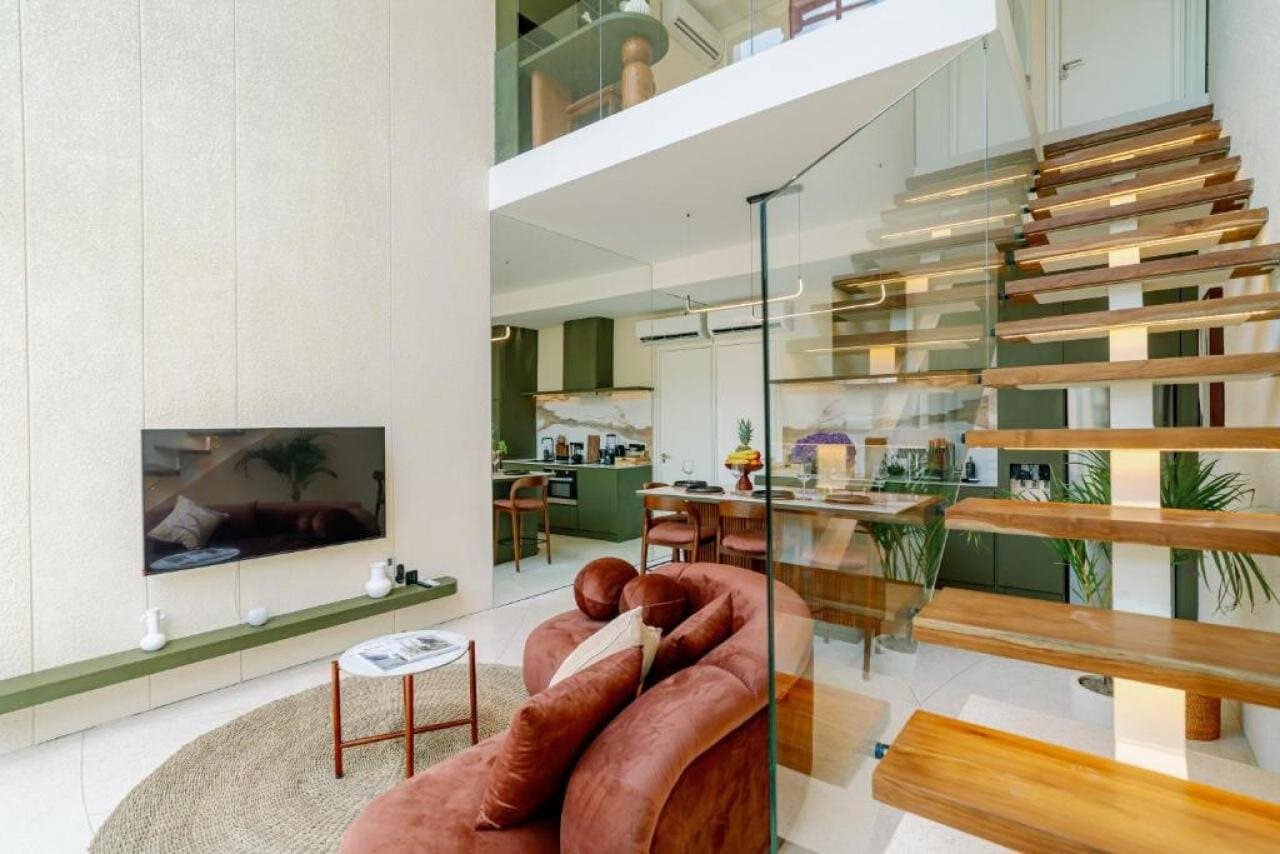 Residenza premium a Berawa, Canggu!, 2 camere da letto, 112 m²