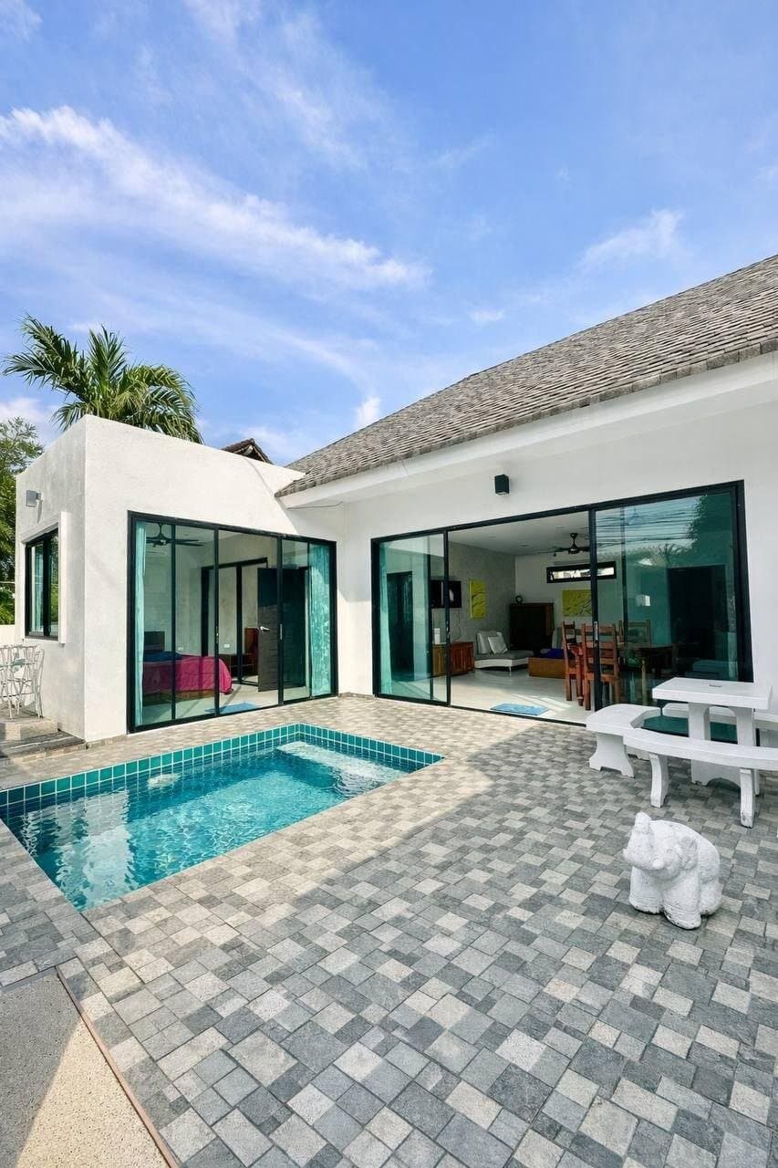 Villa lista con piscina e inquilino actual en Rawai, Phuket!, 2 dormitorios, 76 m²