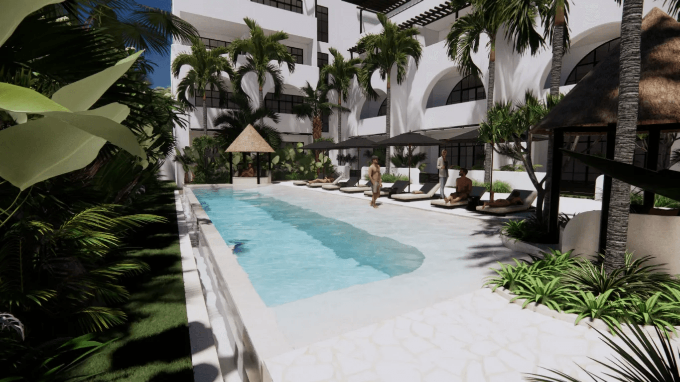 Bali-də incə Kiara Ocean Place əmlakına investisiya etmək fürsətindən istifadə edin!, 1 yataq otağı, 82 m²