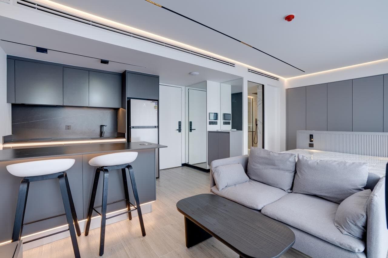 Fertiges Studio in einem Premium-Komplex in Phuket!, Studio, 37 m²