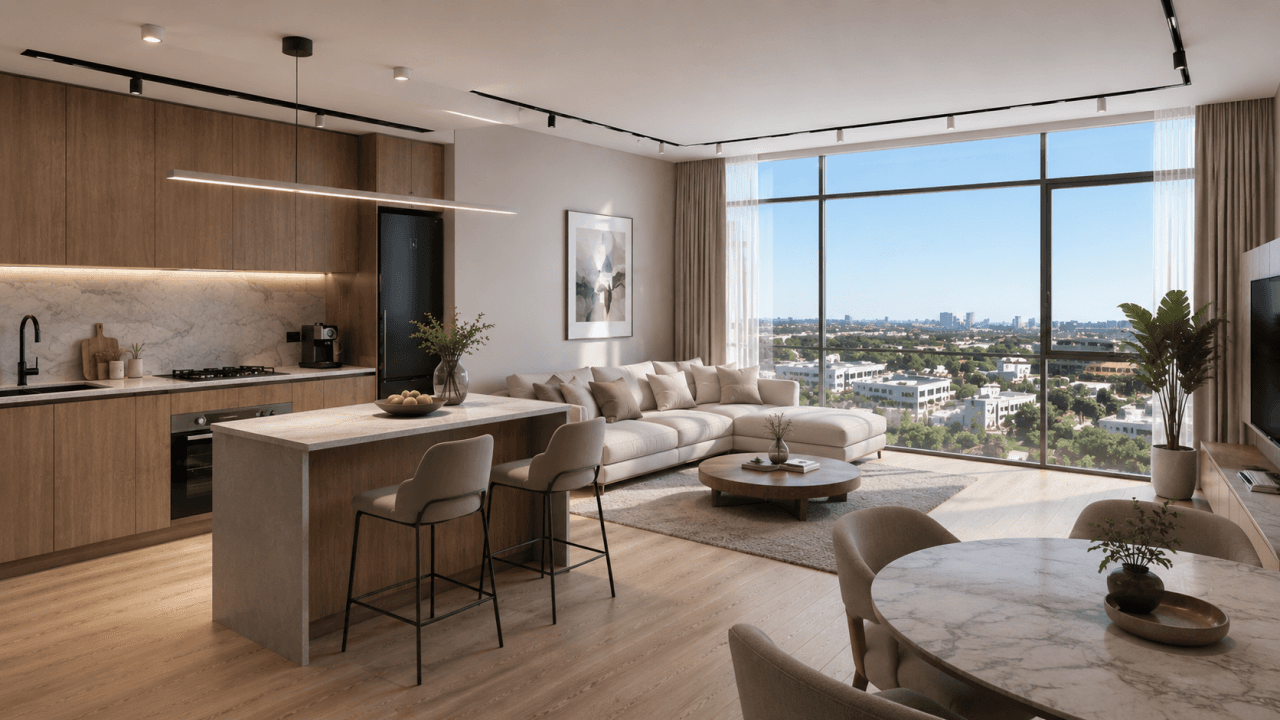 Empire Jebel Ali, 1 BR, 64 m²