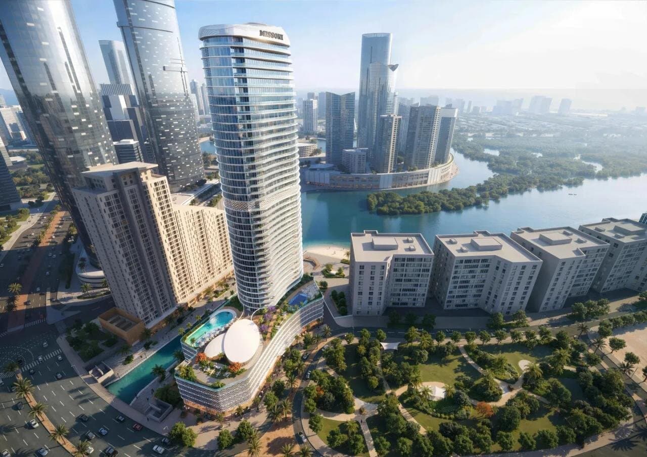 Брендированные резиденции Waterfront by Missoni с прямым доступом к пляжу на Al, 2 BR, 105 m²