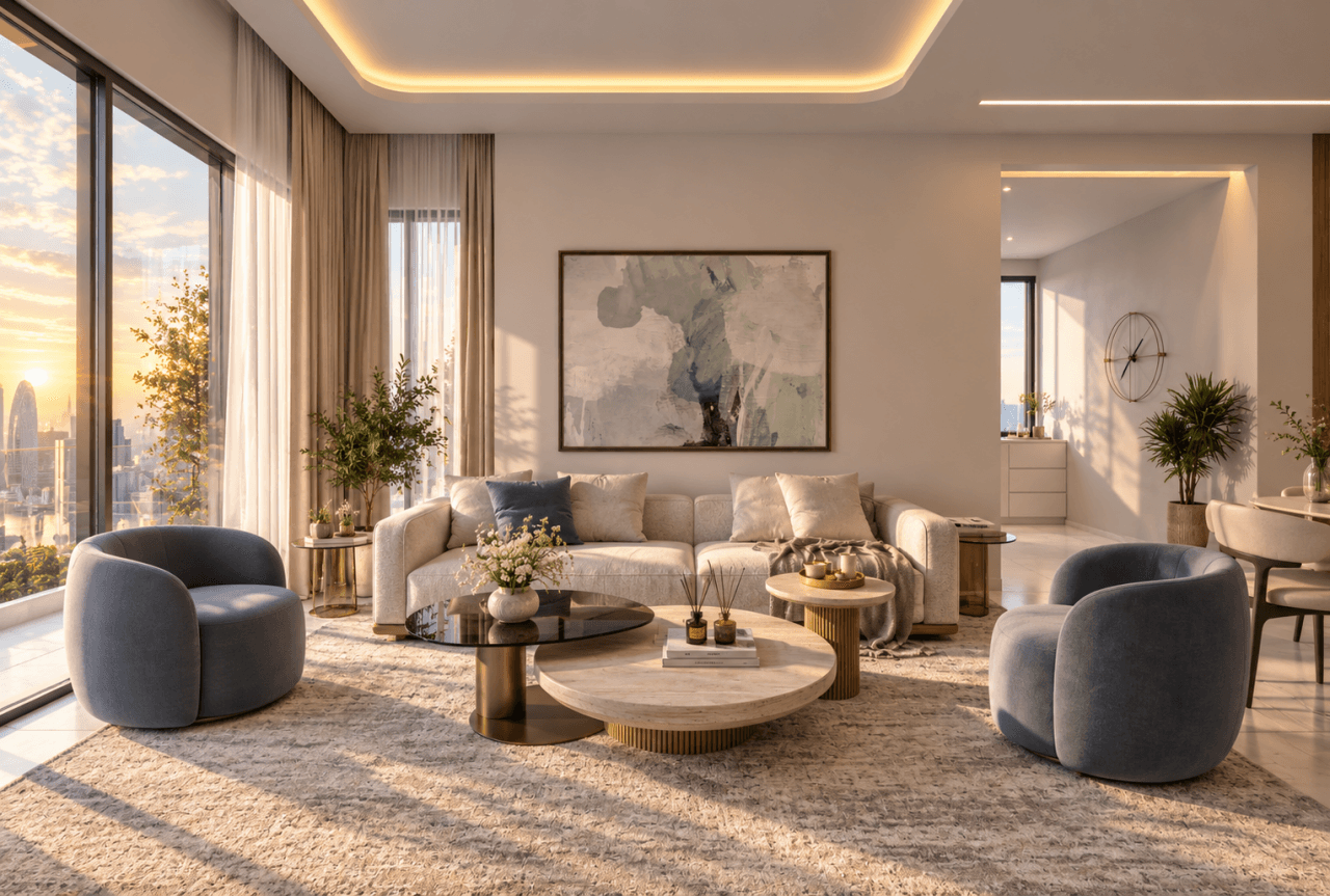 От метро до Downtown Dubai, studio, 36 m²